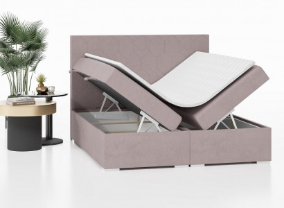 Bed Cushion Design Double Bed Bedroom Textile Furniture Luxury Box Spring Bed